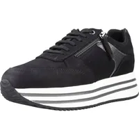 GEOX Mädchen D Kency Sneaker, Black Gun, 40 EU