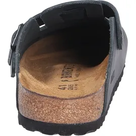 Birkenstock Boston Naturleder schmal schwarz 46