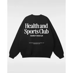 Another Cotton Lab Sweatshirt Health and Sport Black L