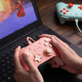 8bitdo Ultimate 2C Wired Controller Pfirsich für Windows