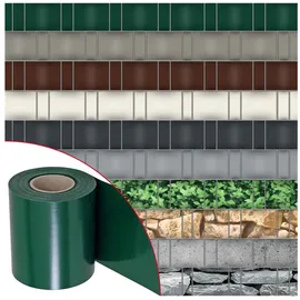 Noor PVC Sichtschutzstreifen Zaunblende 0,19 x 35 m grün