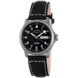Zeno-Watch Basel Basic Pilot Leder 42 mm 12836DDN-a1-matt