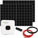Growatt Balkonkraftwerk Growatt MIC 800 Solarpanel 800 W inkl. Wifi-Stick
