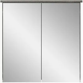 welltime Badezimmerspiegelschrank »Lier«, (1 St.), Badmöbel, 2 Spiegeltüren, Breite 60 cm, weiß