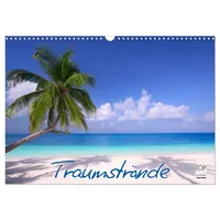 Calvendo Traumstrände (Wandkalender 2026 DIN A3 quer), CALVENDO Monatskalender: