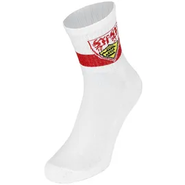 Jako VfB Stuttgart Sportsocken kurz Weiß 39-42