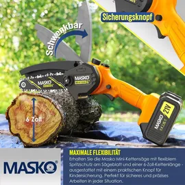 Masko Mini-Kettensäge / 15,24 cm