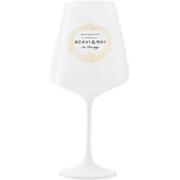 SCAVI & RAY Ice Prestige Gläser 6er Set – mit 0,2 l Nutzvolumen – weiße Prosecco-, Champagner- & Weingläser – ideal für den SCAVI & RAY Ice Prestige – Stilvoller Genussmoment für besondere Anlässe