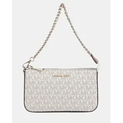 MICHAEL Michael Kors  Taschen 32F1GJ6W6B JET SET MD CHAIN POUCHETTE  in Weiss, Einheitsgrösse