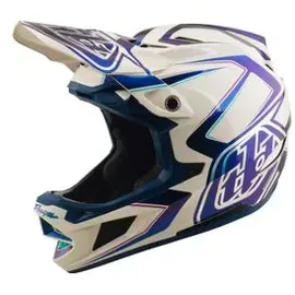 Troy Lee Designs D4 Composite MIPS 58-59 cm Erwachsene white/indigo 2021
