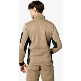 FHB Strickjacke Christoph 79595 Gr. 3XL beige/schwarz