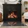 Tulup Glasbodenplatte Rechteck 100 x 70 x 0,4 cm Schwarz
