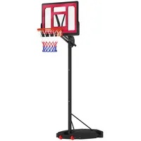 Aiyaplay Basketballkorb Outdoor für Kinder, 200-260 cm Höhenverstellbarer Basketballständer