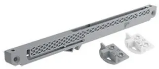 Rollschubführung-Dämpfung, nachrüstbar, Silent System, MultiTech, 9137935 grau - grau