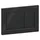 Geberit Omega30 Betätigungsplatte schwarz/schwarz matt 115.080.DW.1