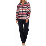 normann-wäschefabrik Hausanzug Coralfleece Rot 48/50