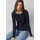 s.Oliver Geripptes Langarmshirt im Slim Fit - 40