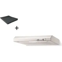 Respekta Dunstabzugshaube Unterbauhaube 50 cm Weiß