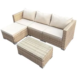 Svita Gartenlounge 5-tlg. Beige