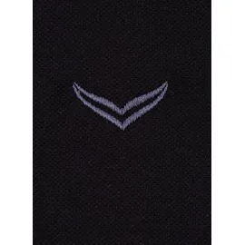 TRIGEMA Poloshirt TRIGEMA "TRIGEMA Poloshirt DELUXE Piqué", Herren, Gr. L, schwarz, 100% Baumwolle, Basic, Shirts