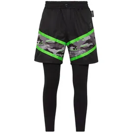 Plein Sport Sporthose Camouflage Schwarz 4XL