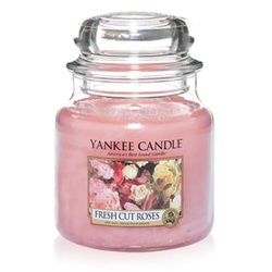 Yankee Candle Fresh Cut Roses Housewarmer świeca zapachowa 0.411 kg