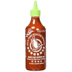 FLYING GOOSE Sriracha scharfe Chilisauce mit Zitronengras 1x 455ml