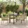 vidaXL Garten Essgruppe 5-tlg. Beige