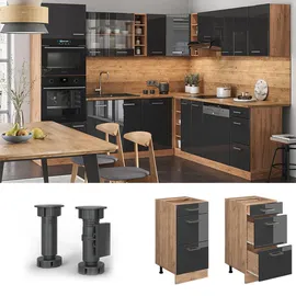 Vicco Schubladenschrank R-Line 40 x 60 x 81,5 cm Anthrazit