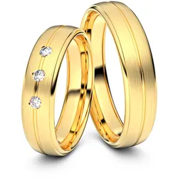 Trauringe Bˆblingen 585er Gelbgold - 7678