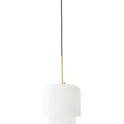 Please Wait to be Seated - Megumi Pendelleuchte Ø28 Brass/Opal - cm - 51 cm