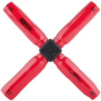 KS Tools Kreuzschlüssel, 10x13x14x17mm Länge 220 mm