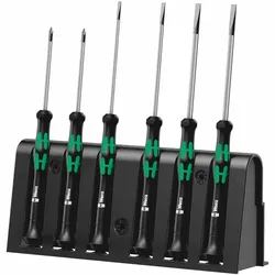 WERA   Werkzeug-Karton, 6tlg, 2xPH, 4xSchlitz