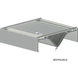 Stalgast Deckenhaube "Basic Line", Kastenform  2800 mm x 2400 mm mit Flammschutzfilter Typ B