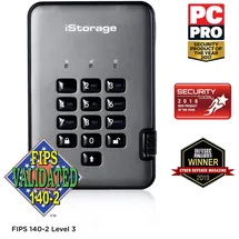 Istorage diskAshur Pro2 5 TB USB 3.2 grau