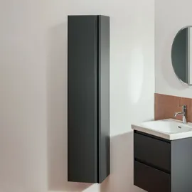 Laufen Lani Hochschrank 35,5 x 165,0 cm Verkehrsgrau Glas/MDF