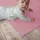 SanoSoft Krabbelmatte Rosa, | Gr.: 160 x 120 cm