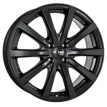 Platin P69 6 x 15 4 x 100 ET38 Schwarz Matt