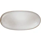 Asa Selection Aperitifteller SAISONS, 20 x 10 cm - Sandfarben - Steinzeug - oval