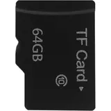 yiweog 64 Gb Micro-SDXC-UHS-I-Karte, Hochgeschwindigkeits-Micro-SD-Flash-Speicherkarte, TF-Karte für Smartphones, Pad, Dash Cameras und MP3-Player