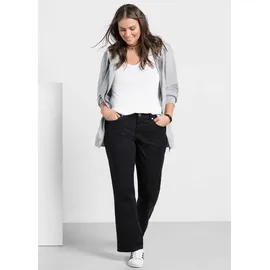 sheego Bootcut-Hose schwarz 58