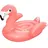 BESTWAY Schwimmtier 41526, aus PVC, Flamingo, mit Haltegriffen, bis 100 kg, rosa, 168 x 120 cm