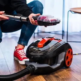 Lehmann Typhoon beutelloser Staubsauger rot