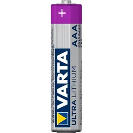 Varta Lithium Batterie AAA, Micro, FR03, 6103, Varta Ultra Lithium, 1,5V