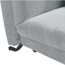 Ell + Ell Sessel Enny Polyester 85 x 85 x 100 cm Blau mit Rollen