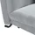 Ell + Ell Sessel Enny Polyester 85 x 85 x 100 cm Blau mit Rollen