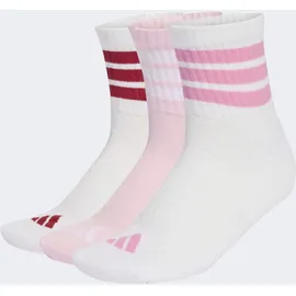 adidas 3er Pack Funktionssocken White/Clear Pink/Active Maroon 49-51