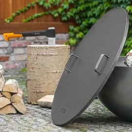 Cook King Feuerschale Ø 102 cm Schwarz