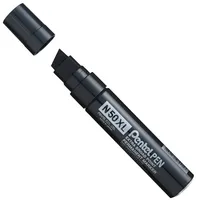 Pentel Pen N50XL-A Permanentmarker, Aluminiumgehäuse, schwarz