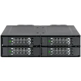 ICY Dock ToughArmor MB699VP-B V3 - Gehäuse für Speicherlaufwerke - 2.5" (6,4 cm) - PCIe 4.0 U.2 U.3 - Schwarz